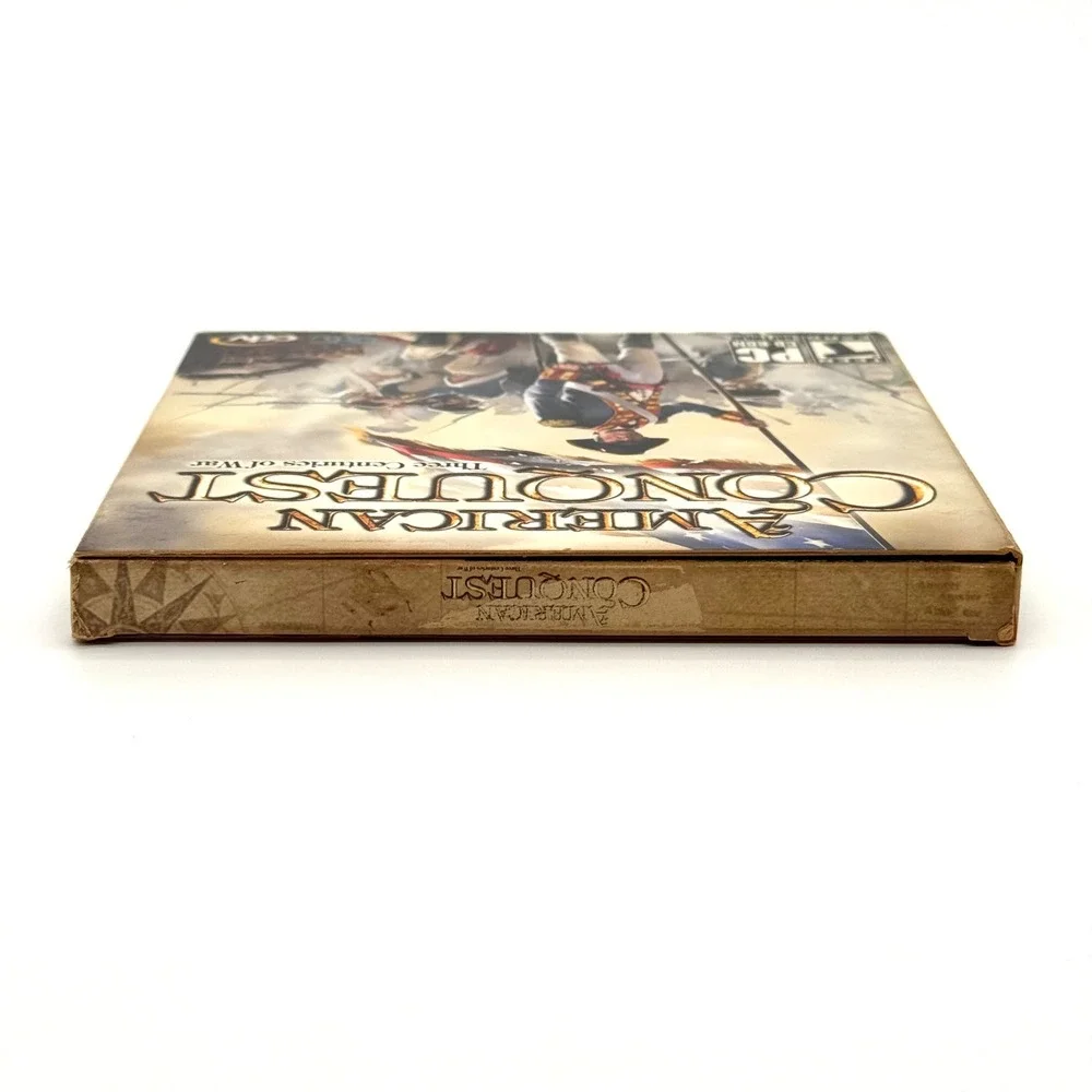 American Conquest Three Centuries of War PC CD-ROM Game 2002 CDV Strategy